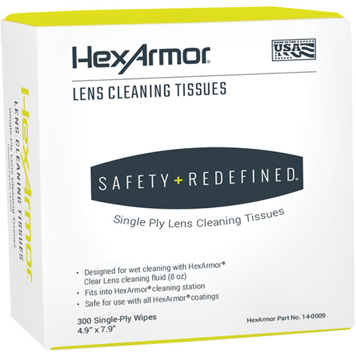 Lens Cleaning Tissues, 4.9" x 7.9", 300 /Pkg. EastCoast Offshore Supplies