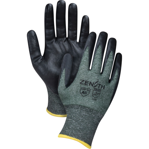Gants l&eacute;gers et haute dext&eacute;rit&eacute; r&eacute;sistants &agrave; la coupe, Taille T-Grand, Calibre 18, Rev&ecirc;tement Mousse de nitrile, Enveloppe en Nylon/PEHP/Spandex, ASTM ANSI niveau A5 EastCoast Offshore Supplies