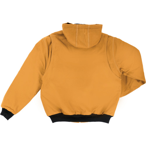 Hooded Duck Bomber Jacket, Men's, Medium (Tall), Brown EastCoast Offshore Supplies