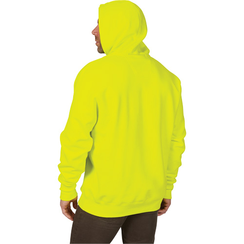 Heavy-Duty High Visibility Pullover Hoodie, Men's, Small, High Visibility Yellow EastCoast Offshore Supplies