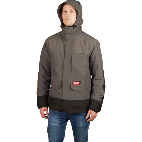 Blouson imperm&eacute;able Hydrobreak, Hommes, 3T-Grand, Gris EastCoast Offshore Supplies