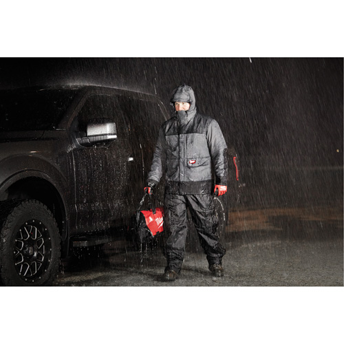 Blouson imperm&eacute;able Hydrobreak, Hommes, 3T-Grand, Gris EastCoast Offshore Supplies