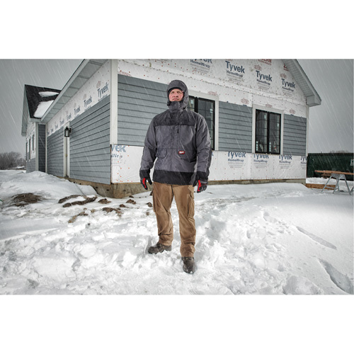 Blouson imperm&eacute;able Hydrobreak, Hommes, 3T-Grand, Gris EastCoast Offshore Supplies