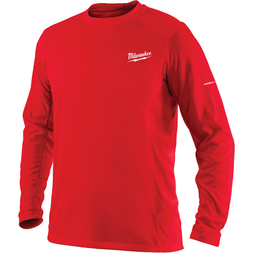 T-shirt &agrave; manches longues Workskin, Hommes, Petit, Rouge EastCoast Offshore Supplies