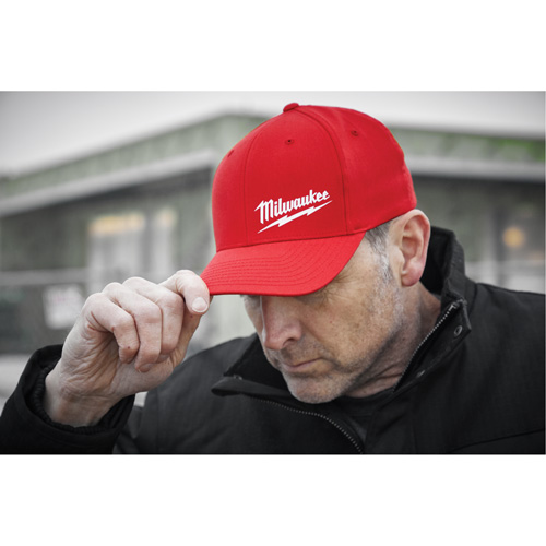 Casquette ajust&eacute;e Flexfit, Rouge, Poly-coton EastCoast Offshore Supplies