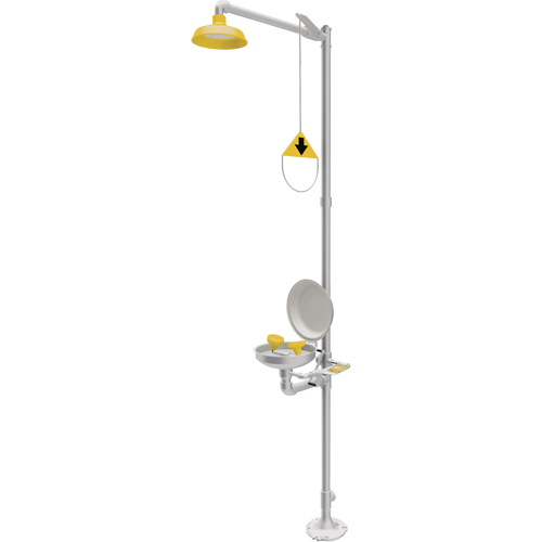 Douche durgence et douche oculaire combin&eacute;es, Socle EastCoast Offshore Supplies