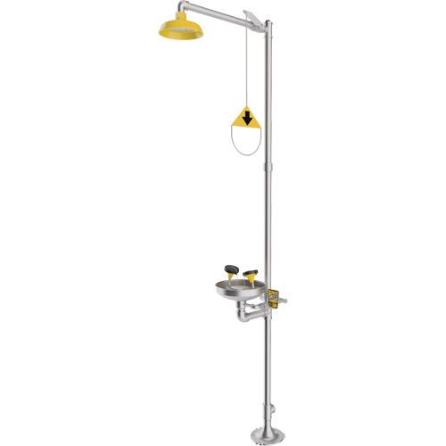 Douche durgence et douche oculaire combin&eacute;es, Socle EastCoast Offshore Supplies