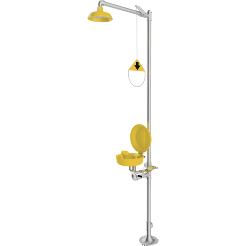 Combination Emergency Shower & Eyewash Station, Pedestal EastCoast Offshore Supplies