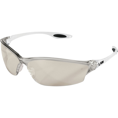Lunettes de s&eacute;curit&eacute; de s&eacute;rie LW2 Law, Lentille Transparent/Int&eacute;rieur/ext&eacute;rieur, Anti-&eacute;gratignures, ANSI Z87+/R&eacute;pond ou surpasse la norme CSA Z94.3 EastCoast Offshore Supplies