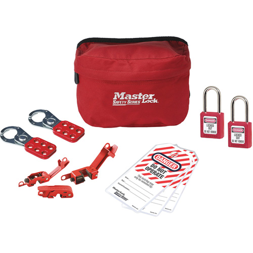 Basic Lockout Kit with Zenex Thermoplastic Locks, Electrical Kit, 11 Components EastCoast Offshore Supplies