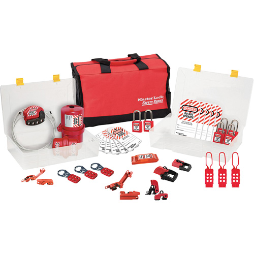 Premier Lockout Kit with Zenex Thermoplastic Locks, Electrical Kit, 27 Components EastCoast Offshore Supplies
