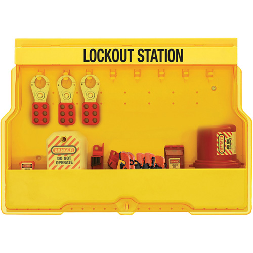 Premier Electrical Lockout Station, None Padlocks, 16 Padlock Capacity, Padlocks Not Included EastCoast Offshore Supplies