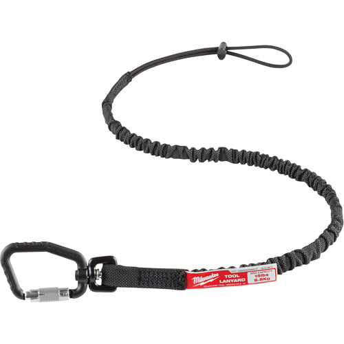 Locking Tool Lanyard, Bungee, Carabiner/Loop EastCoast Offshore Supplies