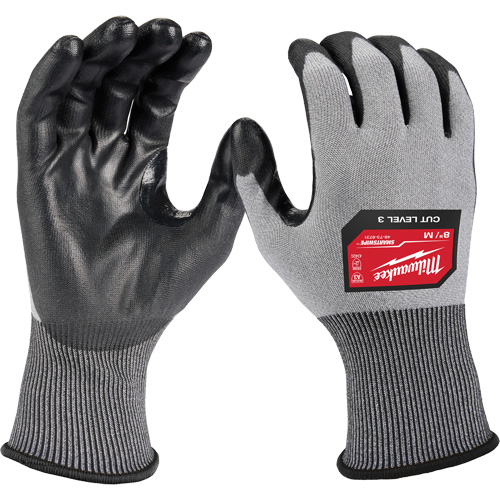 Gants de haute dext&eacute;rit&eacute;, Taille Petit, Calibre 18, Rev&ecirc;tement Polyur&eacute;thane, Enveloppe en Poly&eacute;thyl&egrave;ne, ANSI/ISEA 105 niveau 4 EastCoast Offshore Supplies