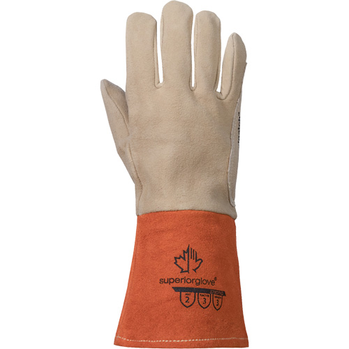 Gants de soudage TIG, Cuir fleur de daim, Taille Moyen EastCoast Offshore Supplies