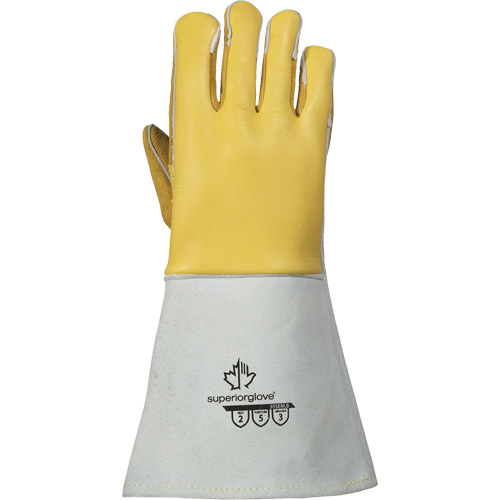 Gants de soudage TIG, Cuir fleur de d'&eacute;lan, Taille Petit EastCoast Offshore Supplies