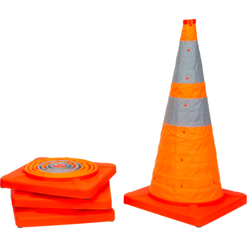 Collapsible Traffic Cone, 28" H, Orange EastCoast Offshore Supplies