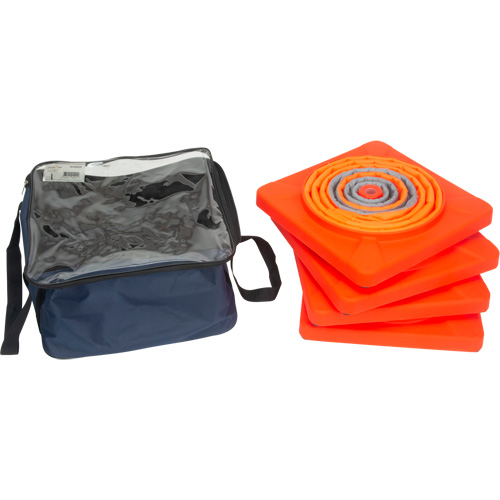Collapsible Traffic Cone, 28" H, Orange EastCoast Offshore Supplies