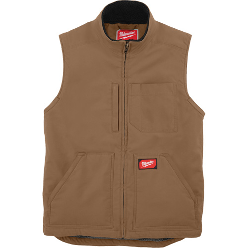 Veste doubl&eacute;e en sherpa ultra-r&eacute;sistante, Hommes, Petit, Brun EastCoast Offshore Supplies