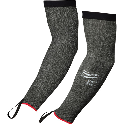 Manches de protection, Poly&eacute;thyl&egrave;ne, 16", ANSI/ISEA 105 niveau 5/EN 388 niveau E, Gris EastCoast Offshore Supplies