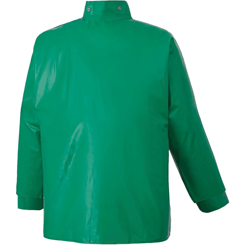 J43 380 Manteau CA-43 ignifuge et r&eacute;sistant aux produits chimiques et aux acides, Petit, Vert EastCoast Offshore Supplies