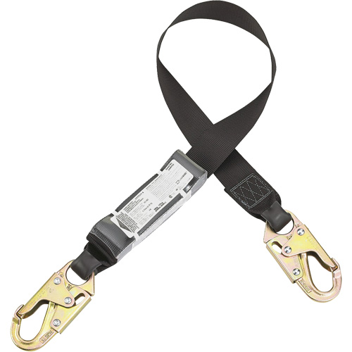 Longe Dyna-Two Dynamic, 4', Point d'ancrage &agrave; Mousqueton verrouillable, Mousqueton verrouillable aux jambes, Polyester EastCoast Offshore Supplies