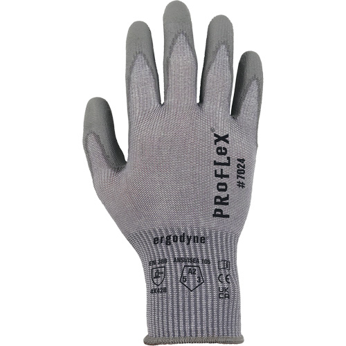 ProFlex 7024 Cut-Resistant Gloves, Size Small, 13 Gauge, Polyurethane Coated, Polyester/HPPE/Spandex Shell, ASTM ANSI Level A2/EN 388 Level B EastCoast Offshore Supplies