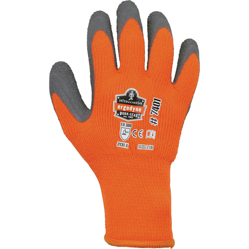 Gants de travail l&eacute;gers et enduits pour l'hiver ProFlex 7401, Moyen, R&ecirc;vetement Latex, Calibre 10 EastCoast Offshore Supplies