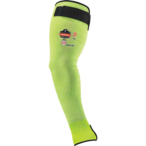 Manche de protection contre la coupe ProFlex 7941-PR, TenaLux, 22", ASTM ANSI niveau A4/EN 388 niveau D, Lime haute visibilit&eacute; EastCoast Offshore Supplies