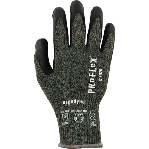 Gants enduit de nitrile r&eacute;sistant &agrave; la coupe ProFlex 7070, Taille Petit, Calibre 13, Rev&ecirc;tement Nitrile, Enveloppe en Aramide, ASTM ANSI niveau A7/EN 388 niveau F EastCoast Offshore Supplies