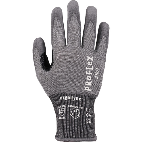 Gants enduit de PU r&eacute;sistant &agrave; la coupe ProFlex 7071, Taille Petit, Calibre 18, Rev&ecirc;tement Polyur&eacute;thane, Enveloppe en PEHP/Tungst&egrave;ne, ASTM ANSI niveau A7/EN 388 niveau F EastCoast Offshore Supplies
