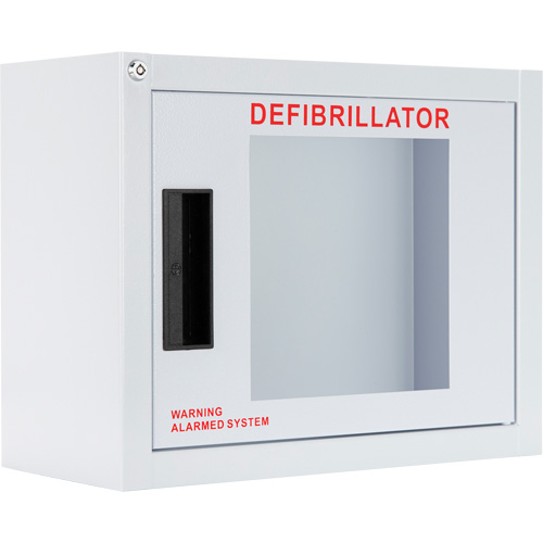 Armoire compacte standard pour DEA avec alarme, Philips/Defibtech/Heartsine Pour, Non m&eacute;dical EastCoast Offshore Supplies