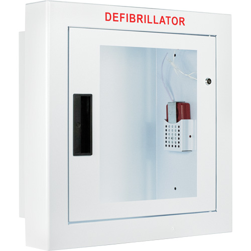 Semi-Recessed Large Cabinet with Alarm, Zoll AED Plus&reg;/Zoll AED 3/Cardio-Science/Physio-Control For, Non-Medical EastCoast Offshore Supplies