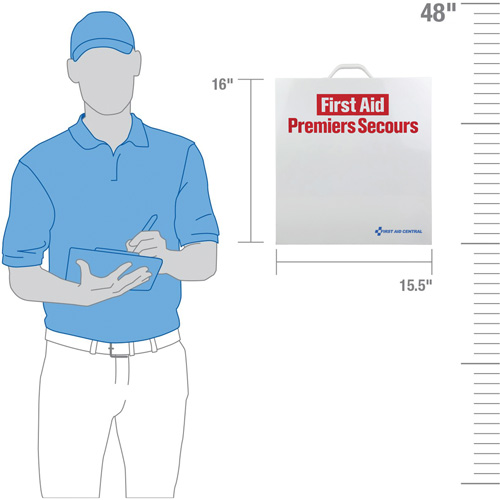 SmartCompliance&reg; First Aid Cabinet, Meets CSA Z1220-17 Type 3 High-Risk Environment, Small (2-25 Workers) EastCoast Offshore Supplies