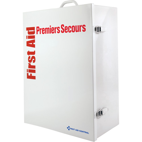 Armoire pour premiers soins SmartCompliance, R&eacute;pond &agrave; la norme CSA Z1220-17 type 3 environnements &agrave; haut risque, Moyen (26-50 travailleurs) EastCoast Offshore Supplies