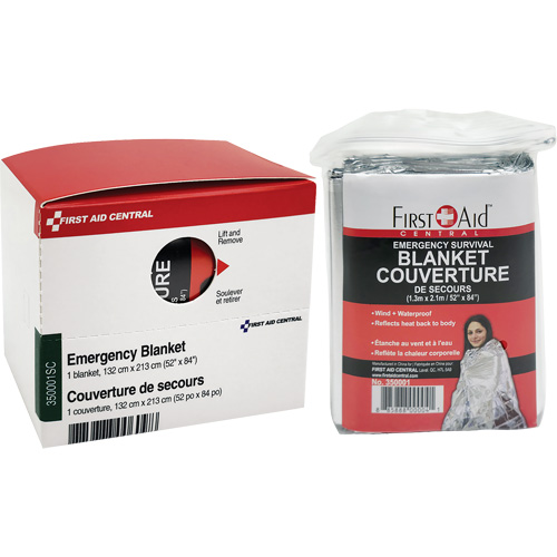 SmartCompliance&reg; Refill Emergency Blanket, Mylar EastCoast Offshore Supplies