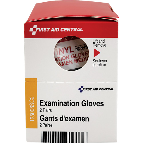 SmartCompliance&reg; Refill Examination Gloves, Vinyl, Powder-Free, Clear, Class 2 EastCoast Offshore Supplies