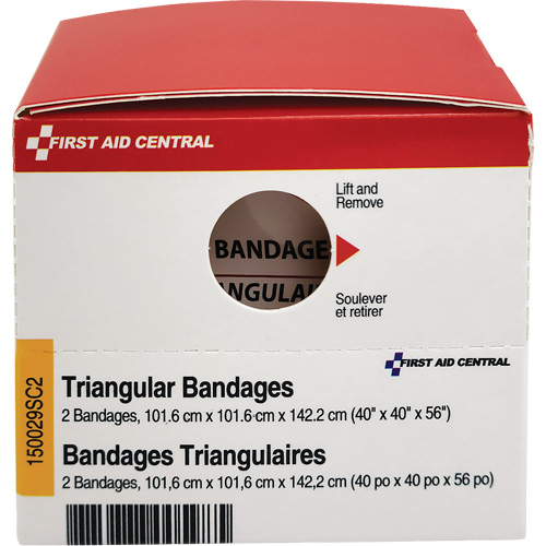 SmartCompliance&reg; Refill Triangular Bandages EastCoast Offshore Supplies