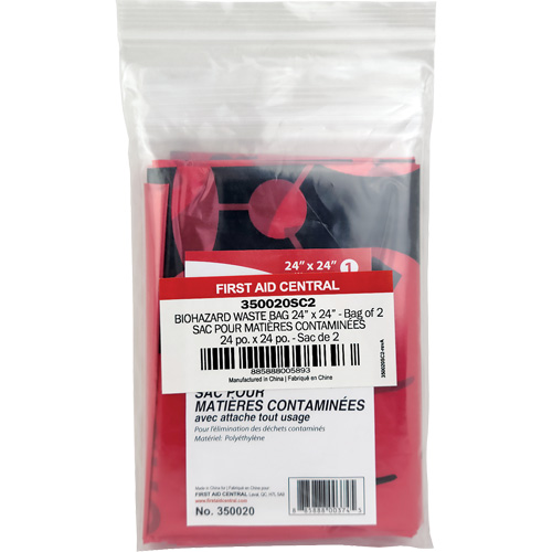 Recharge de sacs &agrave; d&eacute;chets SmartCompliance, Biorisque, 24" lo x 24" la EastCoast Offshore Supplies