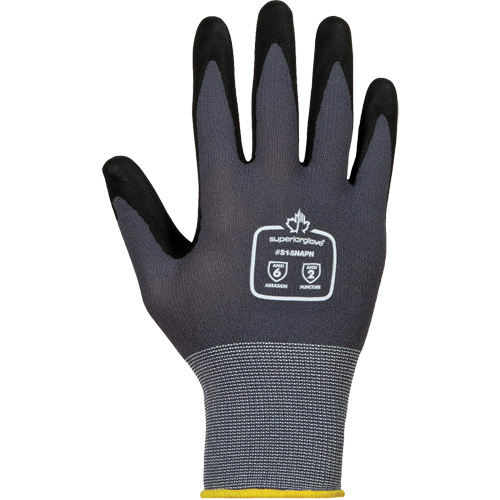 Gants anti-abrasion Dexterity, 2T-petit/5, R&ecirc;vetement Mousse de nitrile, Calibre 15, Enveloppe en Nylon/Coton EastCoast Offshore Supplies