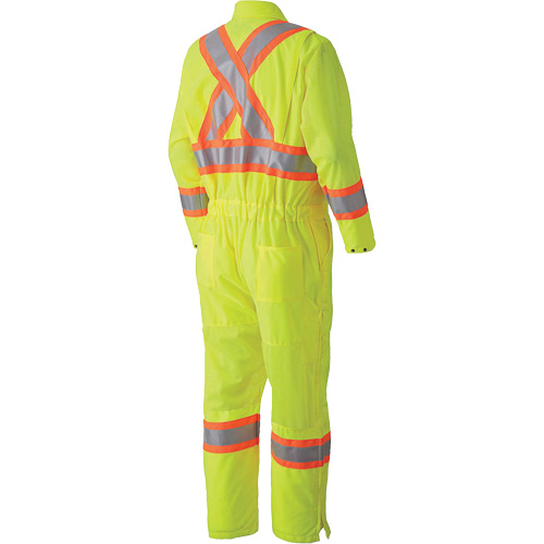 5999A Traffic Safety Coveralls, X-Small, High Visibility Lime-Yellow EastCoast Offshore Supplies
