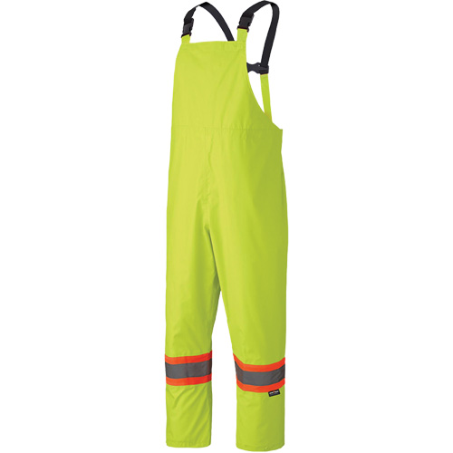 5609 210D Waterproof Rain Suit, Polyester/PVC, X-Small, High Visibility Lime-Yellow EastCoast Offshore Supplies