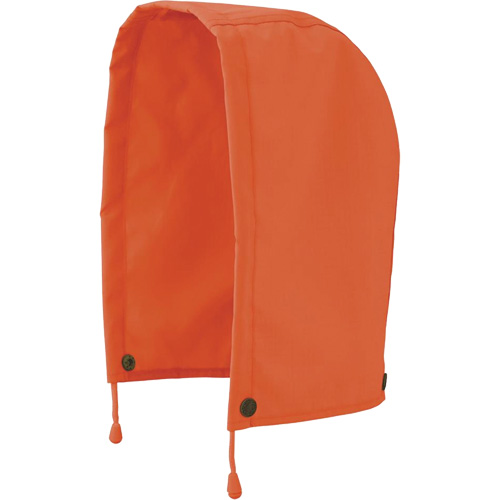 5400H Capuchon de veste de s&eacute;curit&eacute; imperm&eacute;able 300D Trilobal antid&eacute;chirure, Orange haute visibilit&eacute;, Polyester EastCoast Offshore Supplies