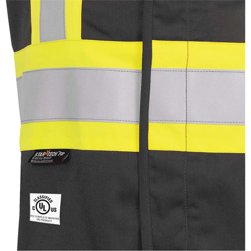 7729 FR-Tech&reg; Flame-Resistant Arc Safety Vest, Small, Black, 10 cal/cm² EastCoast Offshore Supplies