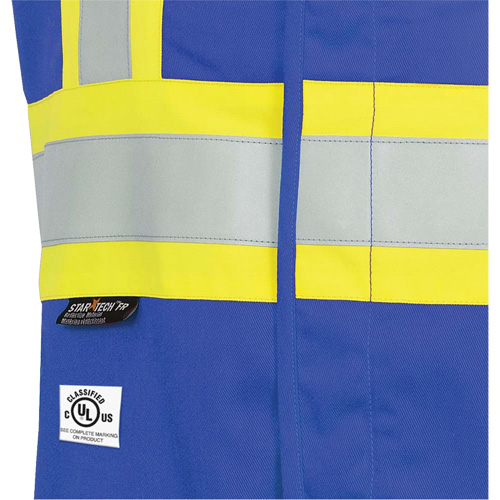 7730 Veste r&eacute;sistante aux arcs &eacute;lectriques FR-Tech, Petit, Bleu royal, 10 cal/cm² EastCoast Offshore Supplies