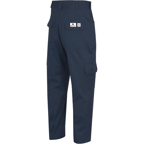 7762 Pantalon cargo de s&eacute;curit&eacute; r&eacute;sistant aux arcs &eacute;lectriques FR-Tech 88/12, Tour de taille 32, Entrejambe 34 EastCoast Offshore Supplies