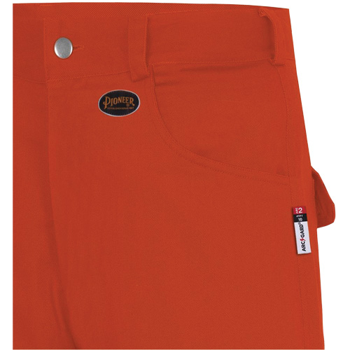 7765 Pantalon cargo de s&eacute;curit&eacute; haute visibilit&eacute; r&eacute;sistant aux arcs &eacute;lectriques FR-Tech 88/12, 32, x 34, Orange haute visibilit&eacute;, 10 cal/cm² EastCoast Offshore Supplies