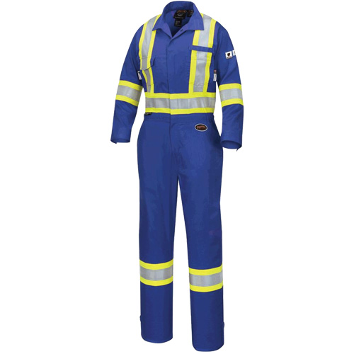 7704W FR-Tech&reg; Women's FR/Arc-Rated Coveralls, Size X-Small, Royal Blue, 10 cal/cm² EastCoast Offshore Supplies