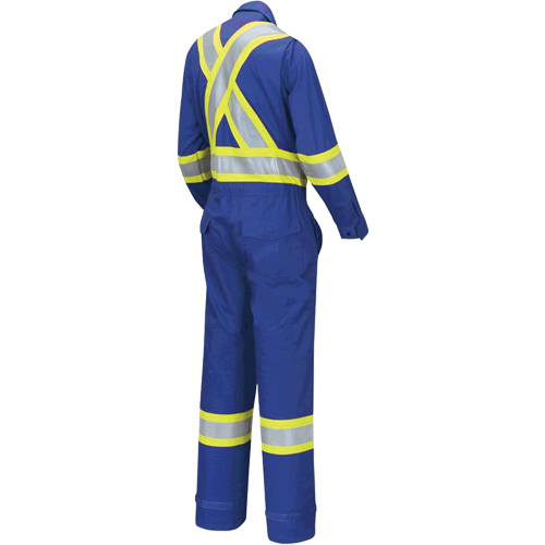 7704W FR-Tech&reg; Women's FR/Arc-Rated Coveralls, Size X-Small, Royal Blue, 10 cal/cm² EastCoast Offshore Supplies