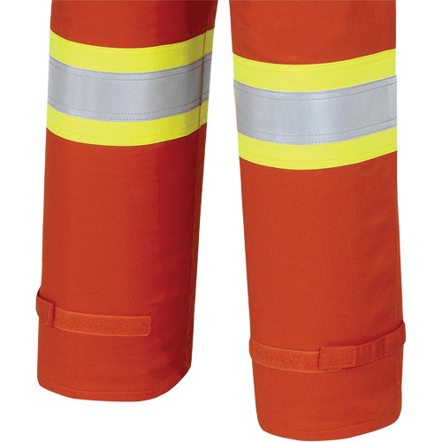 7702W Combinaison FR-Tech ignifuge/contre les arcs pour femme, Taille T-petit, Orange haute visibilit&eacute;, 10 cal/cm² EastCoast Offshore Supplies